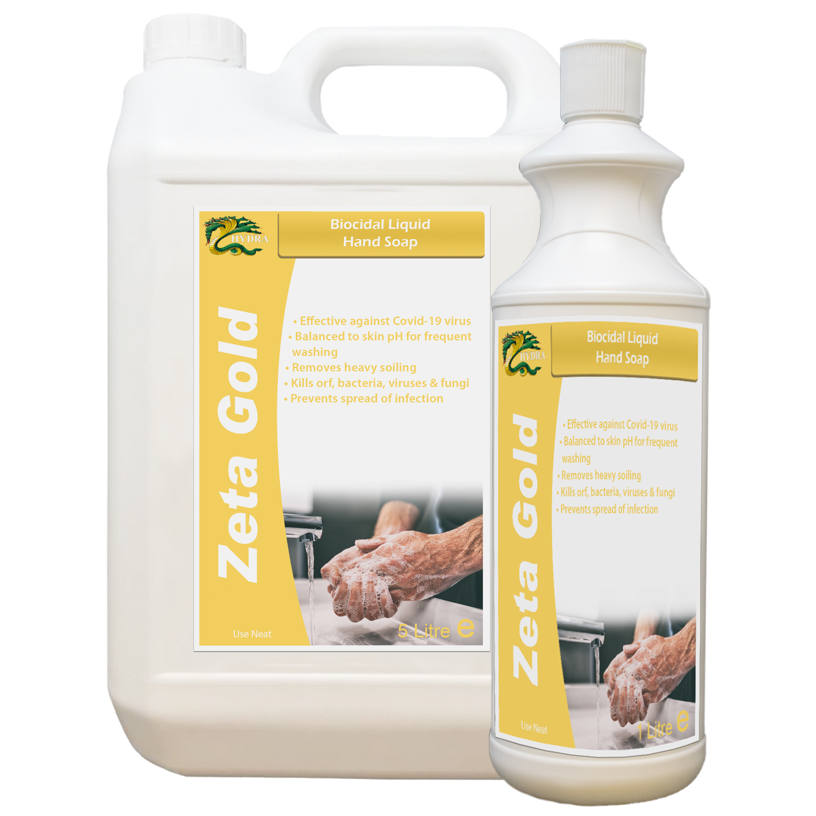 Hydra Zeta Gold Anti Bacterial Liquid Soap